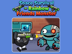leikur Space Survival - Rainbow Friends Monster