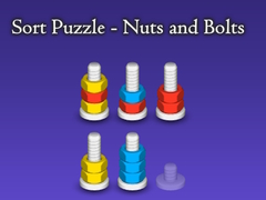 leikur Sort Puzzle - Nuts and Bolts