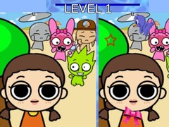 leikur Sprunki and Squid Game Difference