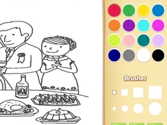 leikur Wedding Coloring Book for Kids