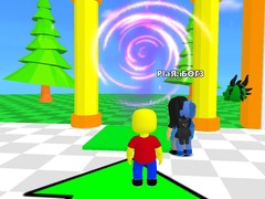 leikur Roblox: The Floor is LAVA Challenge
