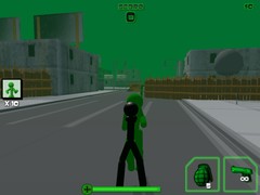 leikur Stickman Zombie Shooting 3D