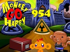 leikur Monkey GO Happy 954