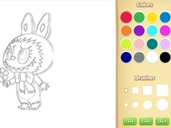 leikur Chibi Labubu Coloring Book for Kids