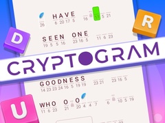 leikur Cryptogram: Word Brain Puzzle