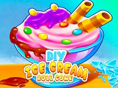 leikur DIY Ice Cream Roll Cone