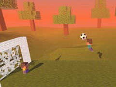 leikur Block Head Soccer