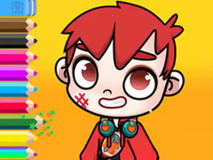 leikur Coloring Book: Avatar World Schoolboy