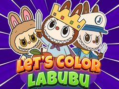 leikur Let's Color Labubu