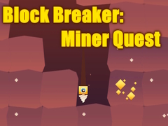leikur Block Breaker: Miner Quest