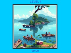 leikur Pixel Slide Puzzle
