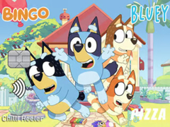 leikur Jigsaw Puzzle: Bluey Credit Card
