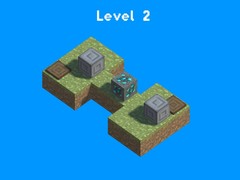 leikur Block Pusher Voxel World 3D