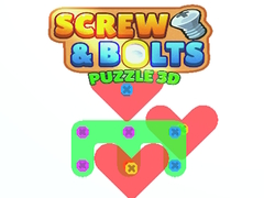 leikur Screw & bolts Puzzle 3D