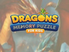 leikur Dragons Memory Puzzle For Kids