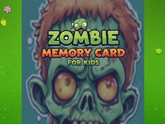 leikur Zombie Memory Card For Kids