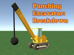 leikur Punching Excavator: Breakdown!