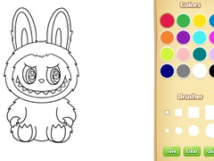 leikur Labubu Coloring Book