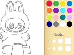 leikur Easy Labubu Coloring Book