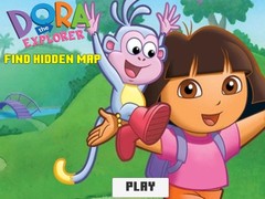 leikur Dora the Explorer: Find Hidden Map
