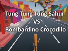 leikur Tung Tung Tung Sahur VS Bombardino Crocodilo