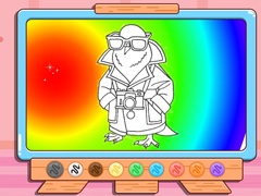 leikur Coloring Book: Spionero Golubiro
