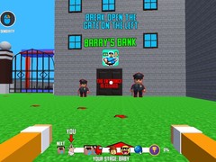 leikur Barry 2: Rob Robux Bank! 