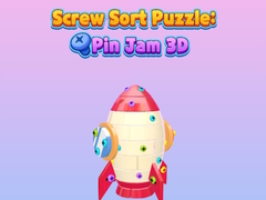 leikur Screw Sort Puzzle: Pin Jam 3D