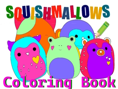 leikur Squishmallow Coloring Book