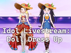 leikur Idol Livestream: Doll Dress Up