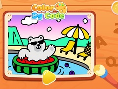leikur Color By Code: Polar Bear