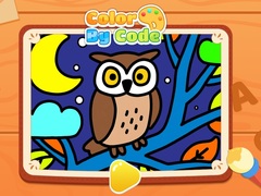 leikur Color By Code: Night Owl