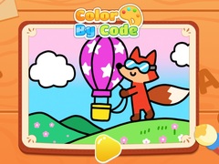 leikur Color By Code: Hot Air Balloon