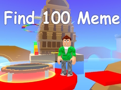 leikur Find 100 Meme