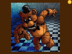 leikur Fnaf Freddy Sliding Puzzle