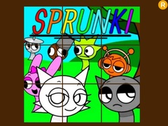 leikur Sprunki Sliding Puzzle