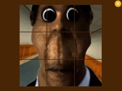 leikur Obunga Nextbots Sliding Puzzle