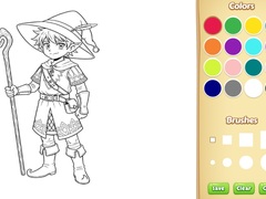 leikur Elf Coloring Book