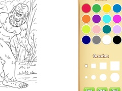 leikur Bigfoot Coloring Book