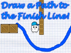 leikur Draw a Path to the Finish Line!