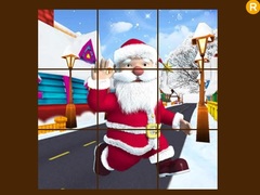 leikur Christmas Run Puzzle