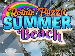 leikur Rotate Puzzle Summer Beach