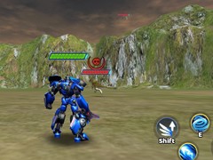 leikur Jurassic Dinosaur Mech Battle