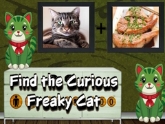 leikur Find the Curious Freaky Cat