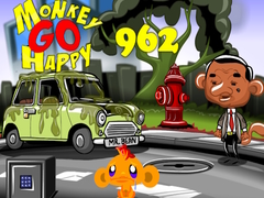 leikur Monkey Go Happy 962