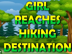 leikur Girl Reaches Hiking Destination