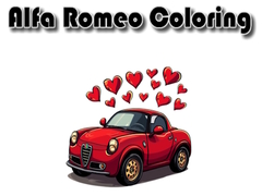 leikur Alfa Romeo Coloring