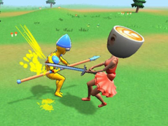 leikur Ragdoll Arena! Fun Spear Battle!