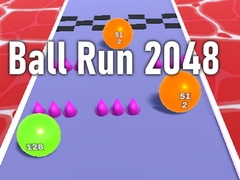 leikur Ball Run 2048