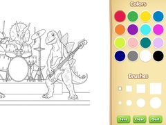 leikur Dinosaur Coloring Book For Kids